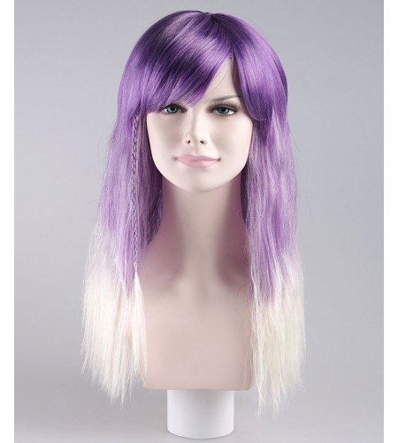 Va Va Voom Wavy Purple Adult Wig